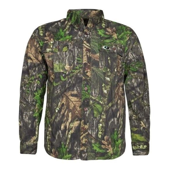 Mossy Oak Shirt Size 3X Obsession Camo Button Down NWOT - Picture 1 of 16